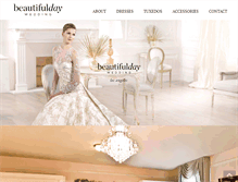 Tablet Screenshot of beautifuldaywedding.com